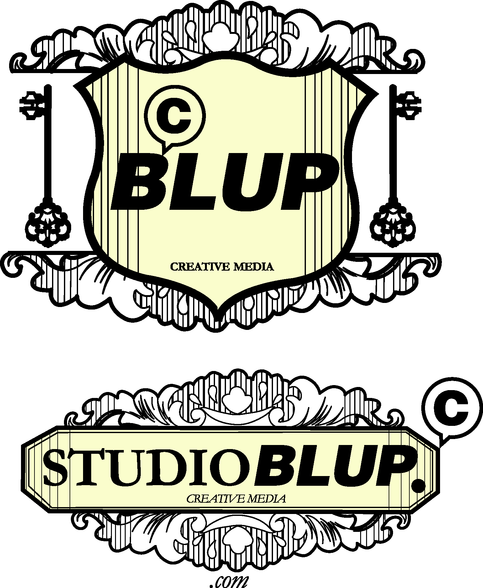 Studio Blup Logo Vector Logo